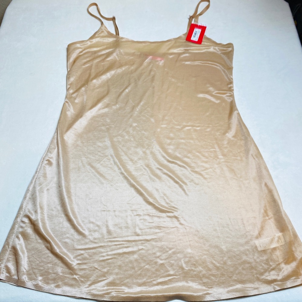 Spanx SB Sweep Cami Slip Naked 2.0 Beige Shapewear 10044R Womens Large NEW